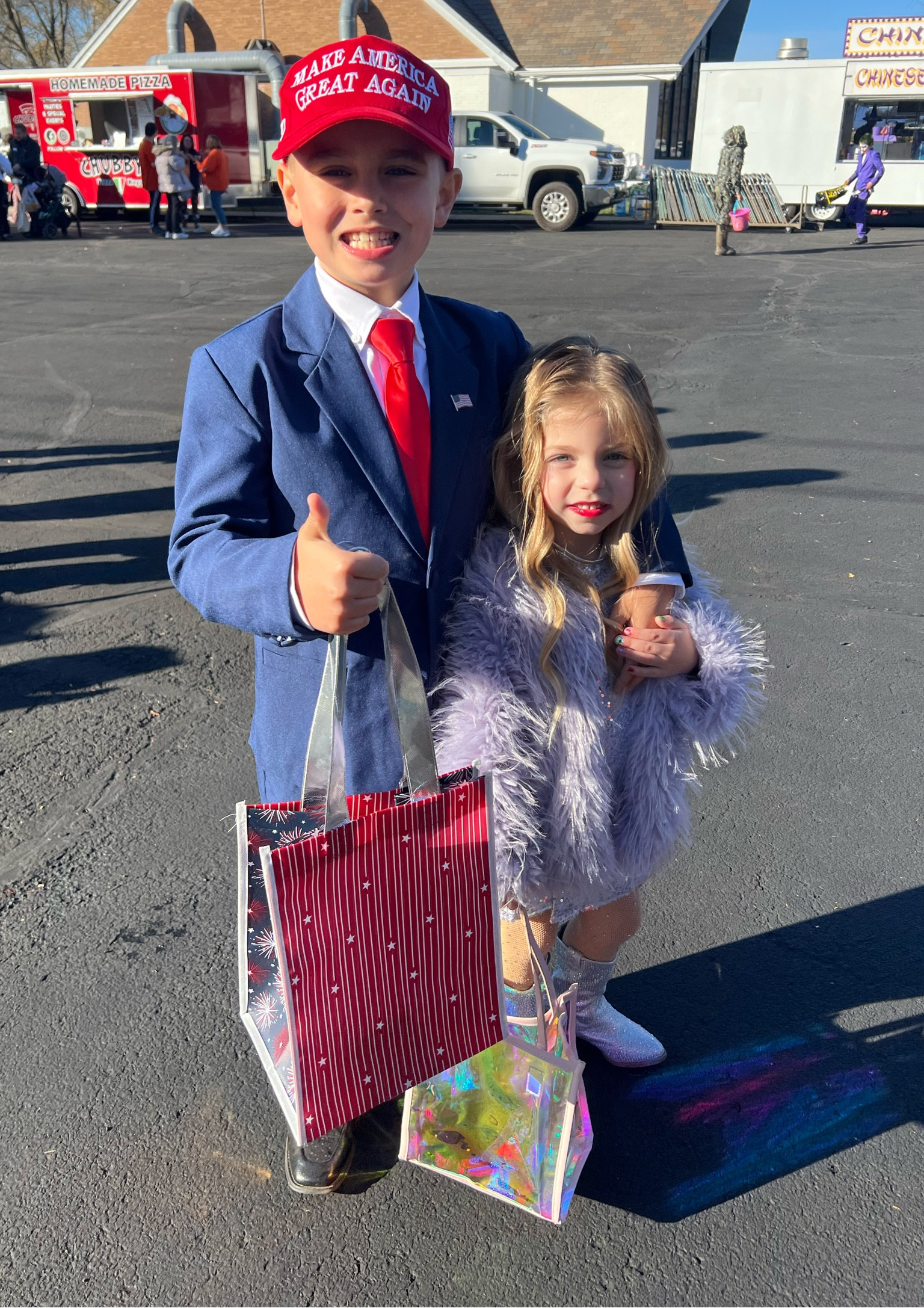 Halloween costumes trunk or treat Taylor swift eras tour Donald Trump suit tie pin hat shoes 

#LTKFindsUnder50 #LTKKids #LTKHalloween