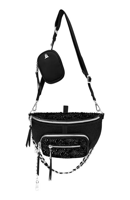 Steve Madden Maxima Convertible Belt Bag in Black at Nordstrom | Nordstrom