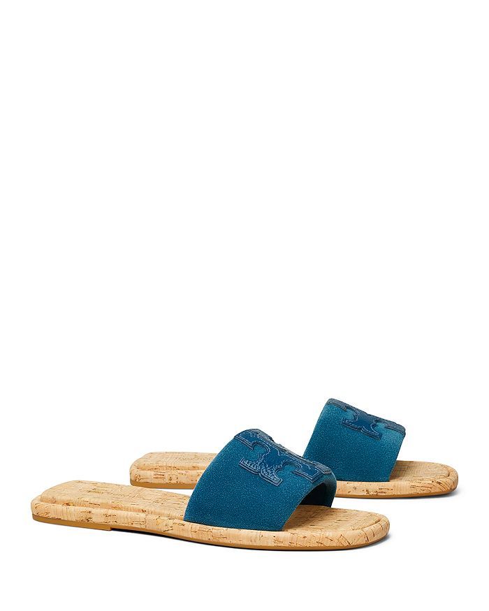 Women's Square Toe Double T Sport Slide Sandals | Bloomingdale's (US)