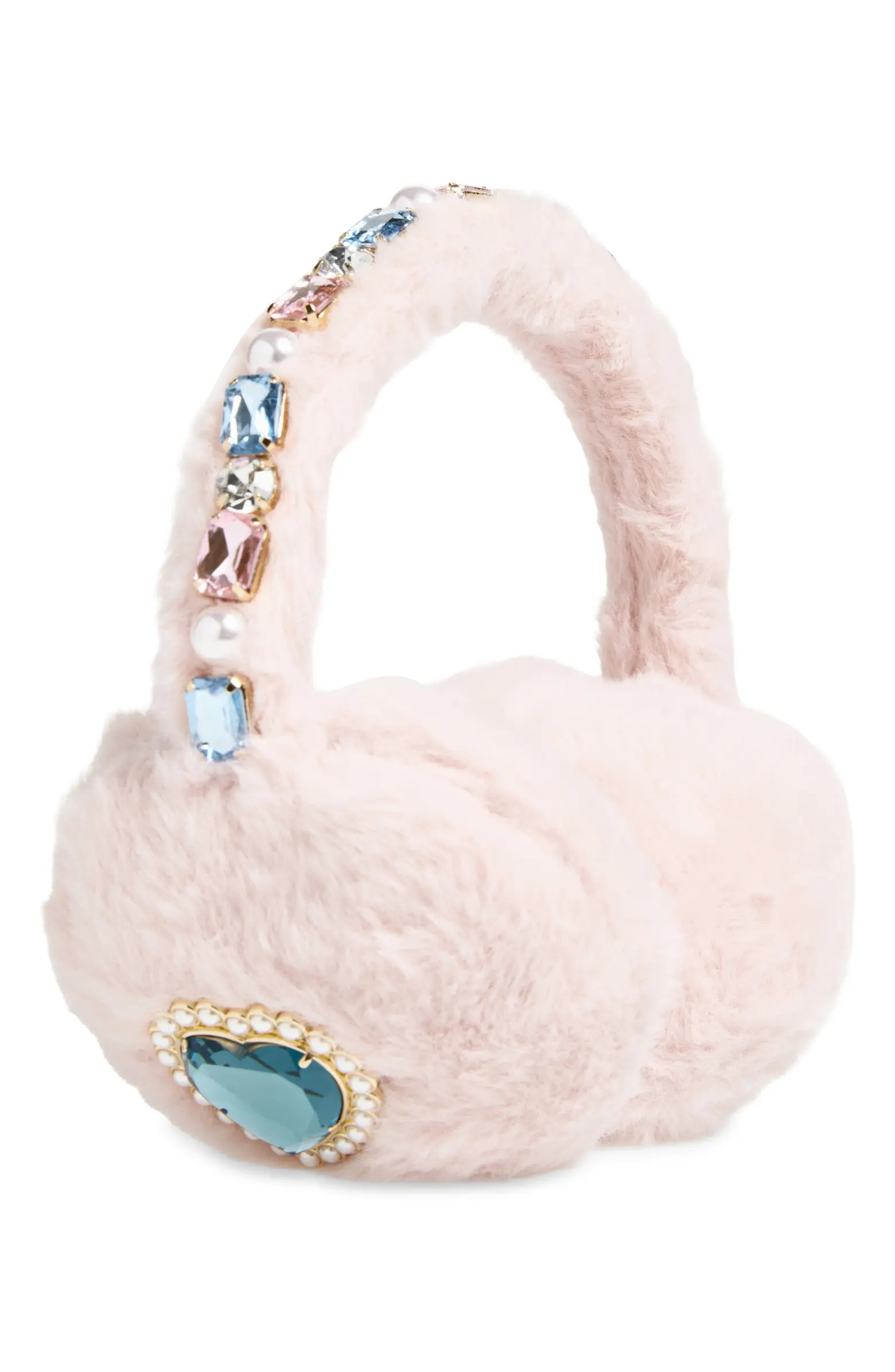 Kids' Cotton Candy Bejeweled Earmuffs | Nordstrom