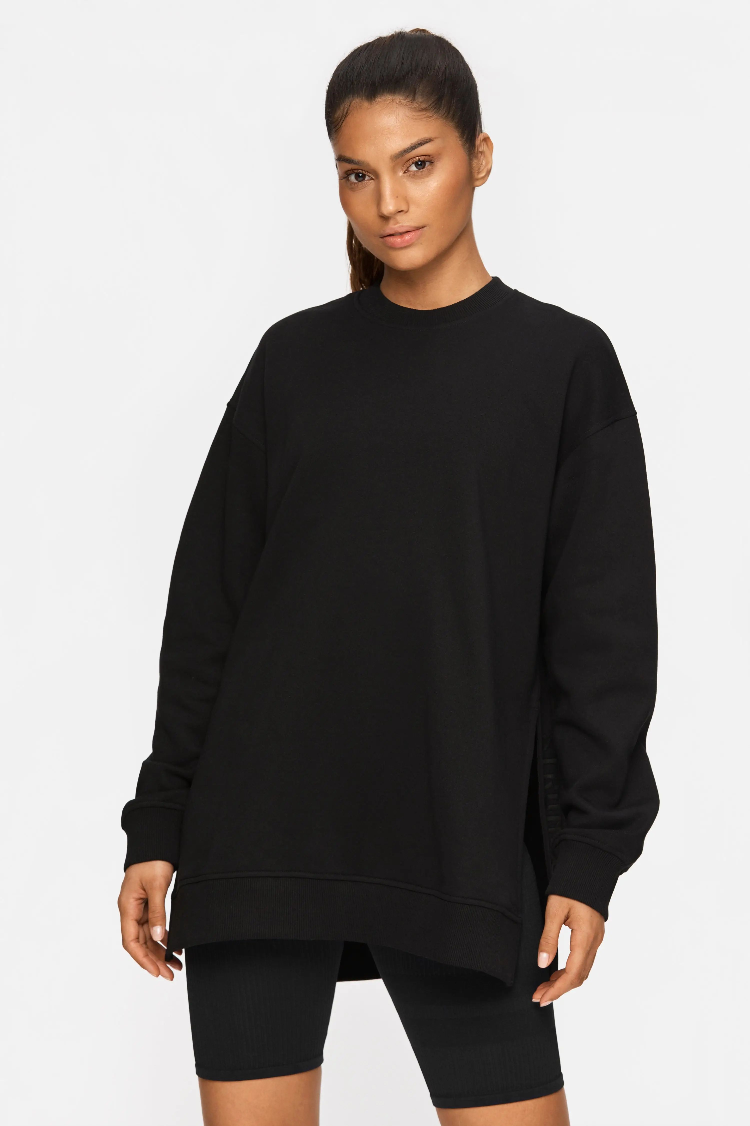 Cosy Sweatshirt Black | Strongerlabel.com