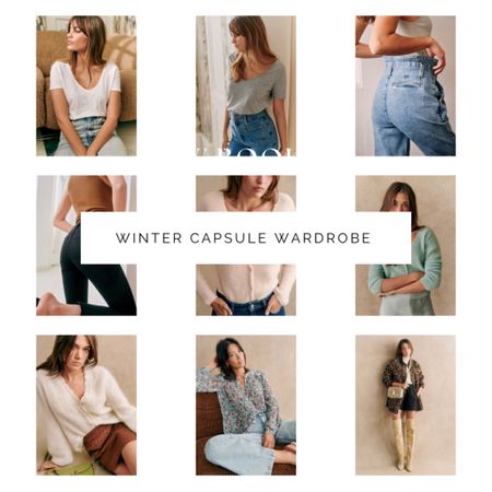 WINTER CAPSULE WARDROBE
I’ve been doing a capsule wardrobe since 2016 and I’ve never looked back.
This winter I’ve added in a lot of higher quality and sustainable pieces that will last me years. Tap to shop my 2023 capsule wardrobe 

#LTKstyletip #LTKmidsize #LTKSeasonal