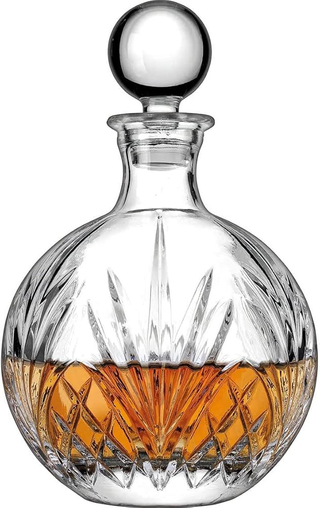 Godinger Whiskey Decanter, Wine Decanter, Decanter for Liquor Scotch Bourbon Vodka Wine - Dublin ... | Amazon (US)