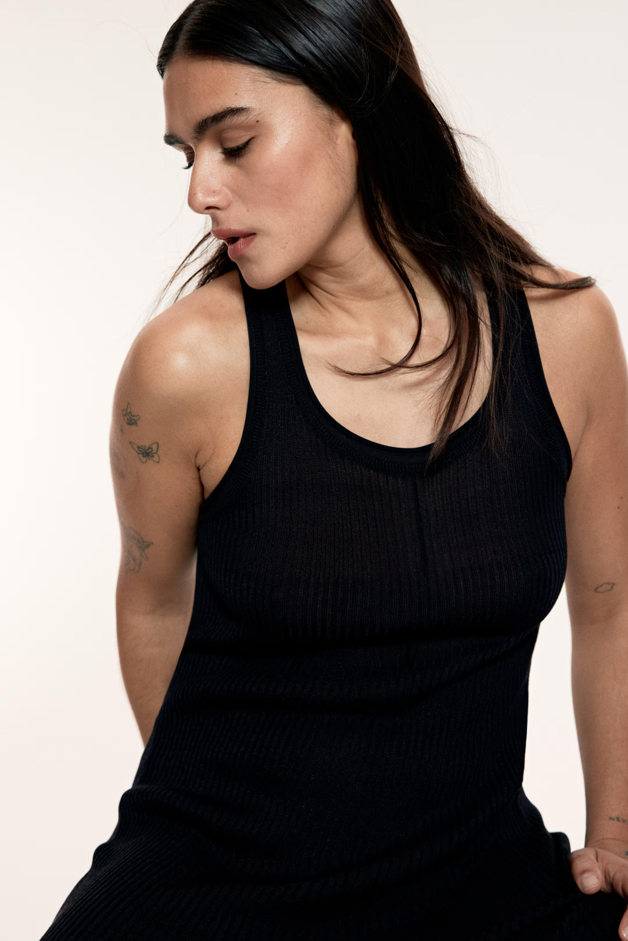 Silk-Blend Maxi Dress | H&M (US + CA)