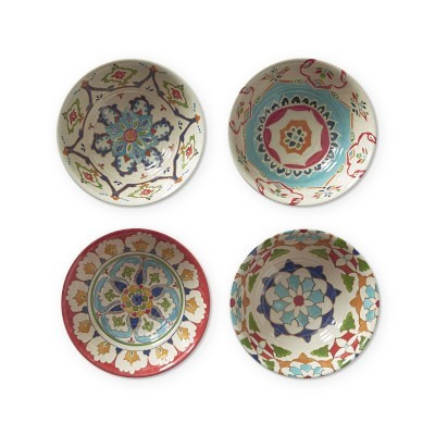 Iznik Melamine Mixed Large Dip Bowls, Set of 4 | Williams-Sonoma