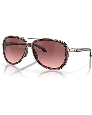 Oakley Women's Oo4129 Split Time Aviator Sunglasses | Amazon (US)