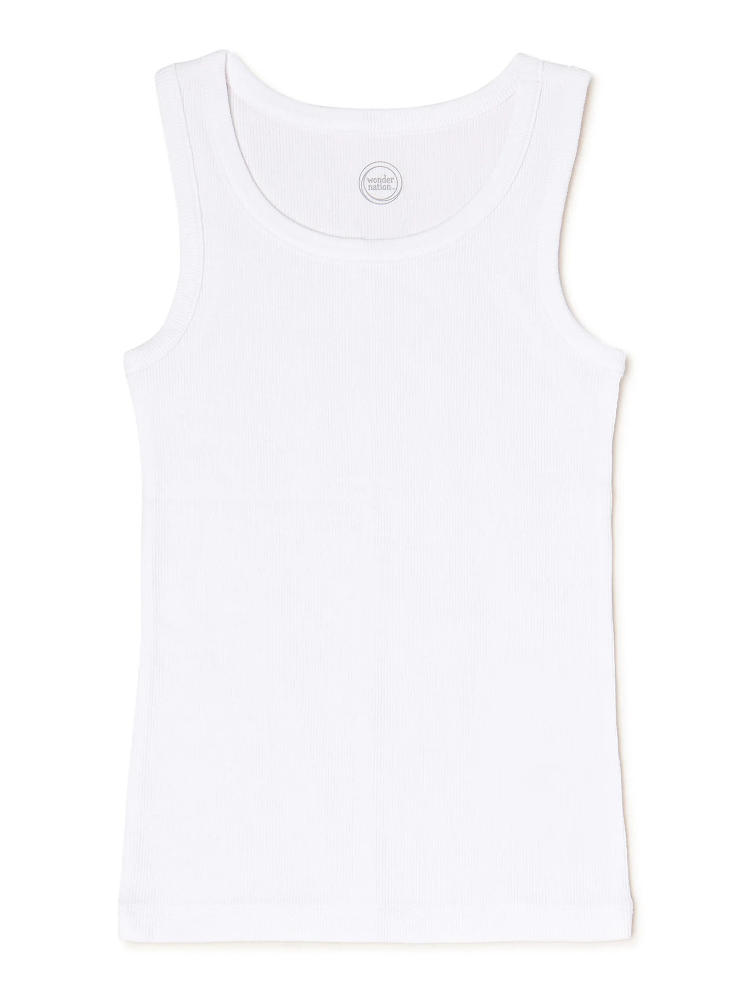 Wonder Nation Girls Kid Tough Tank Top, Sizes 4-18 & Plus | Walmart (US)