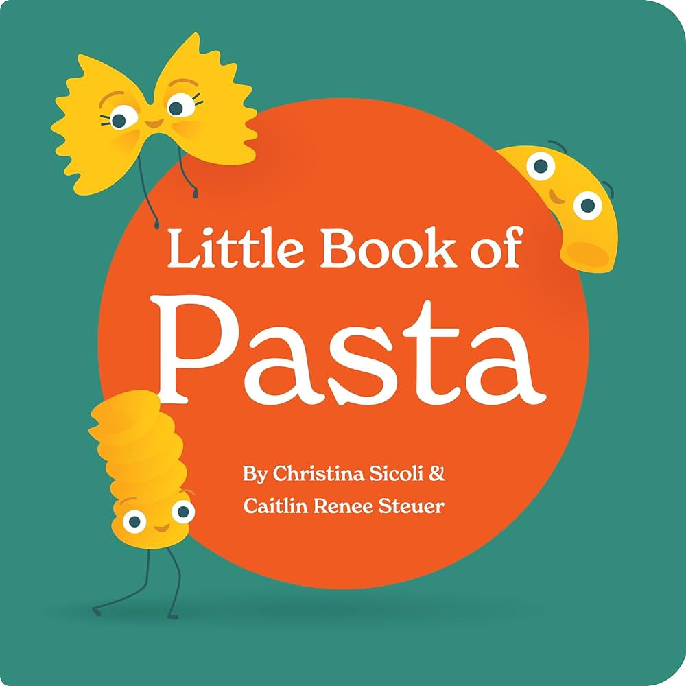 Little Book of Pasta Board Book for Babies and Toddlers about Shapes Read with Phonics and Rhymes... | Amazon (US)