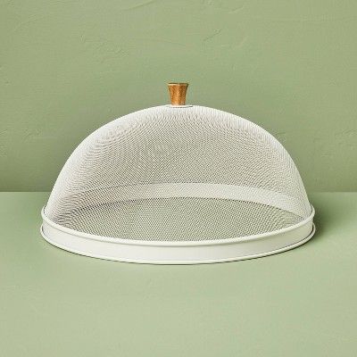 Metal Screen Food Dome Cream - Hearth & Hand™ with Magnolia | Target