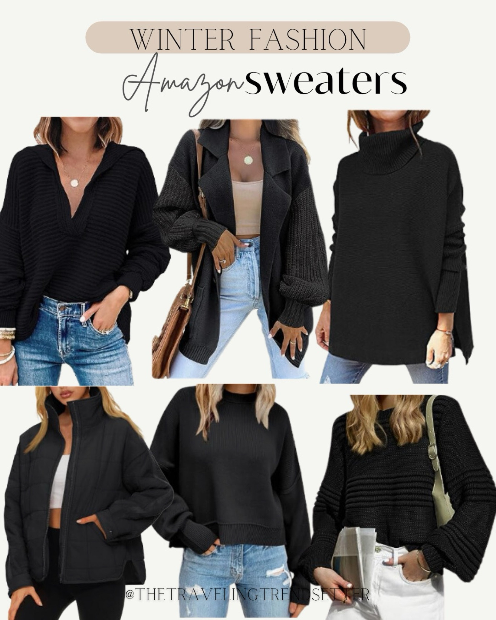 Winter fashion - Amazon sweaters - jackets / coat - top - Amazon work wear - Amazon fashion 

#LTKfindsunder50 #LTKworkwear #LTKstyletip