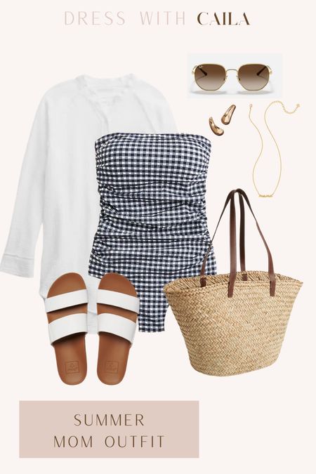 A simple poolside summer outfit for moms! 

#LTKfit #LTKSeasonal #LTKstyletip