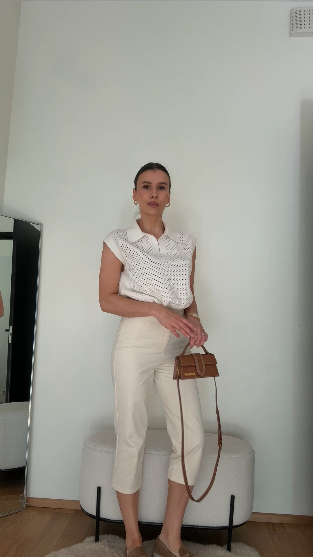 These capri pants are sooo good for summer 🤍
And the polo is incredibly comfortable!

I usually wear XS/S (34–36).
Wearing size S in the capris, but I’d recommend sizing down for a better fit.
Linked similar polo styles ✨
#LTKdatenoght #LTKsummer #LTKcapripants

#LTKootd