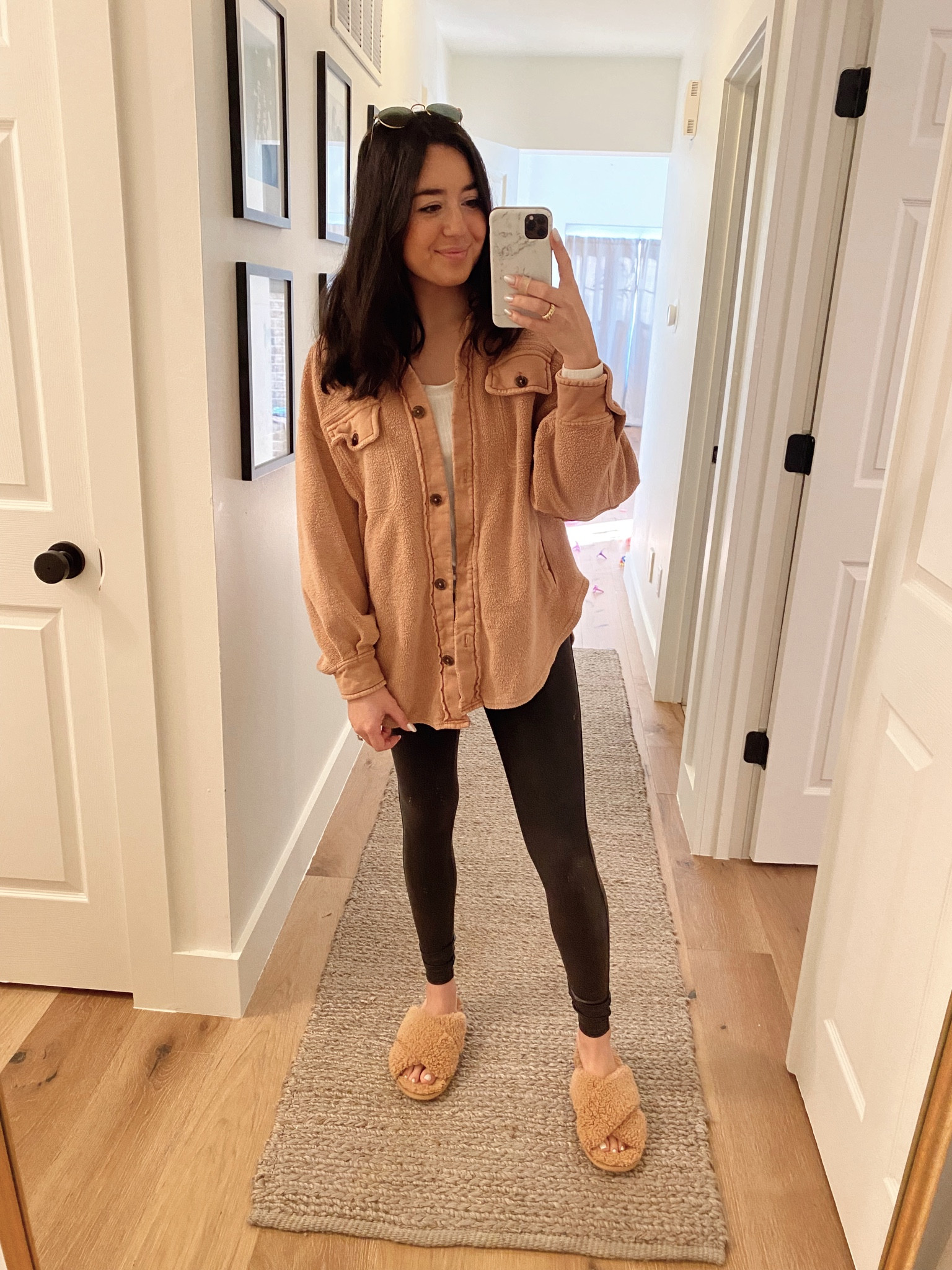 Broke out my favorite shacket ever! This will be my third year rocking this one! Perfect for school drop off and everyday! #cozy #shacket #freepeople #rubyshacket #mom #fall #ootd #casual

#LTKstyletip #LTKSeasonal