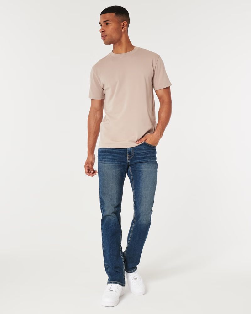 Men's Dark Wash Boot Jeans | Men's | HollisterCo.com | Hollister (US)