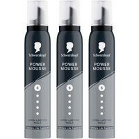 Schwarzkopf Taft Power Cashmere HL5 Styling 'Mousse' 200ml, 3 Pack in Black | Debenhams UK