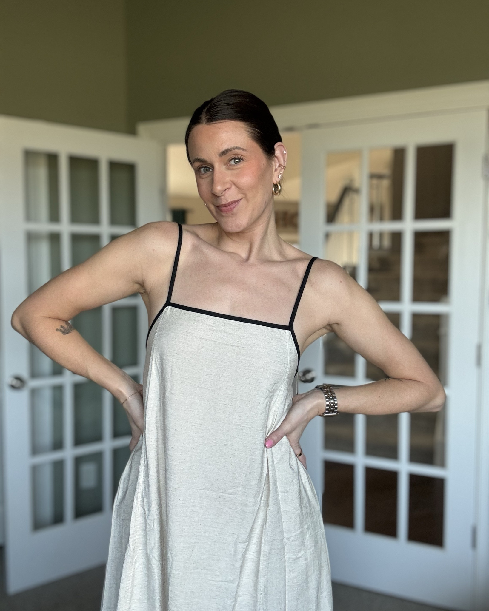 Linen spring maxi dress

#LTKStyleTip #LTKSeasonal #LTKFindsUnder50