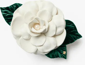 The Small White Gardenia Floral Brooch | Nordstrom