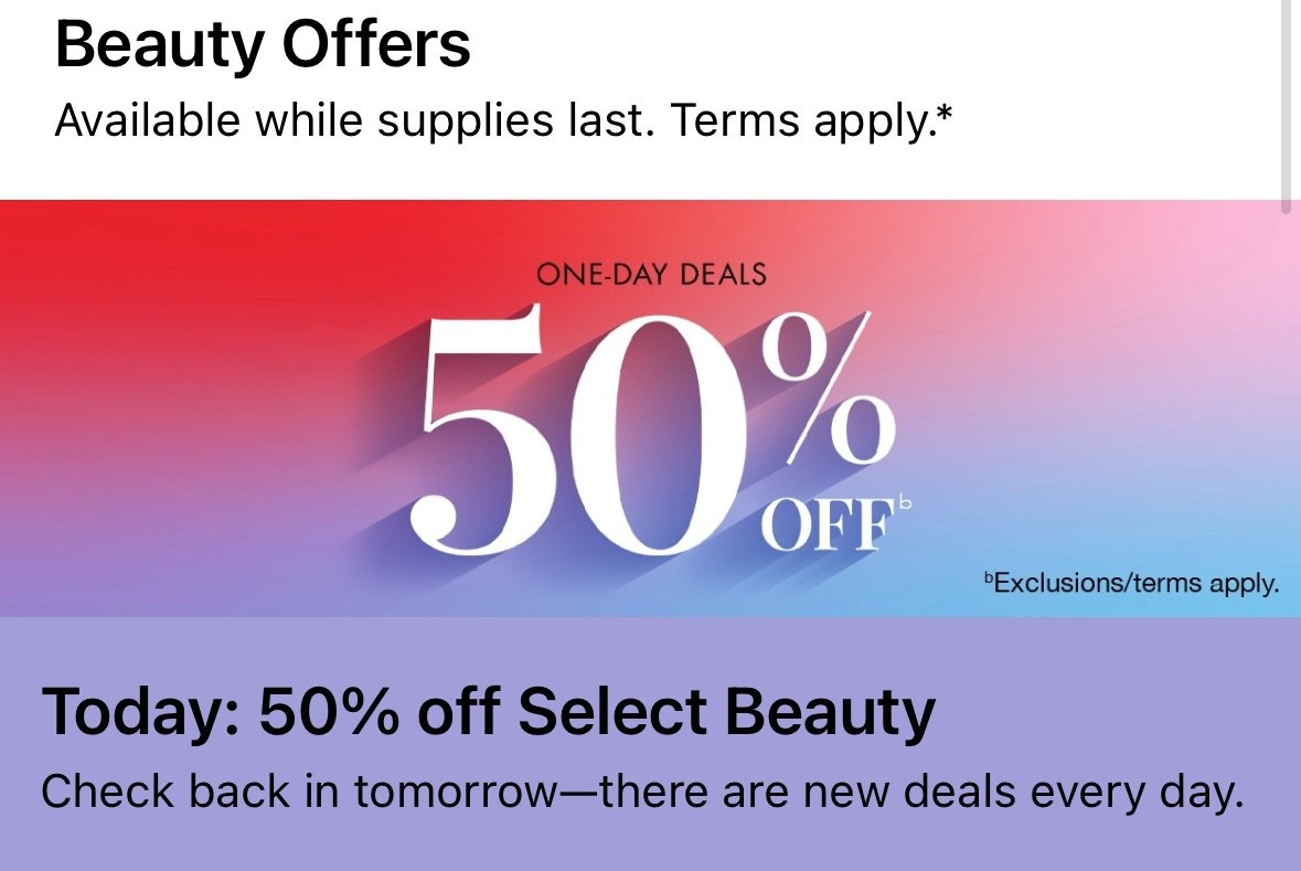 Beauty offers! Some of them half price! Act fast! 🛍️ 

#LTKFallSale #LTKSaleAlert #LTKBeauty