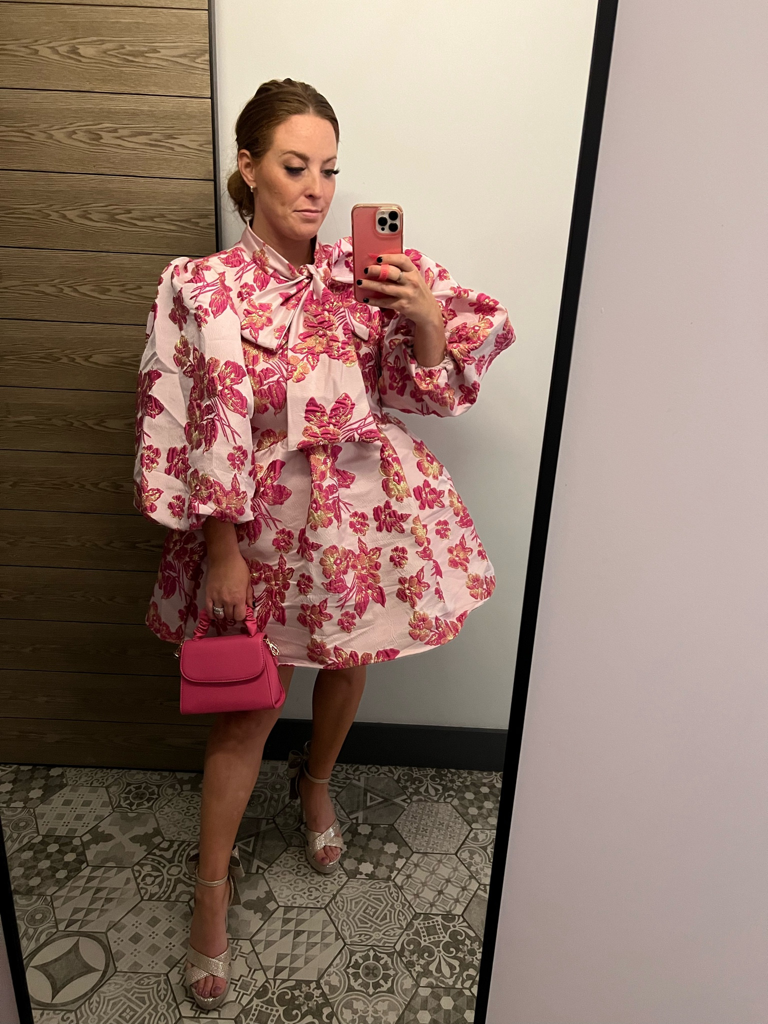 Wedding guest dress. Balloon sleeve dress 

#LTKHoliday #LTKwedding