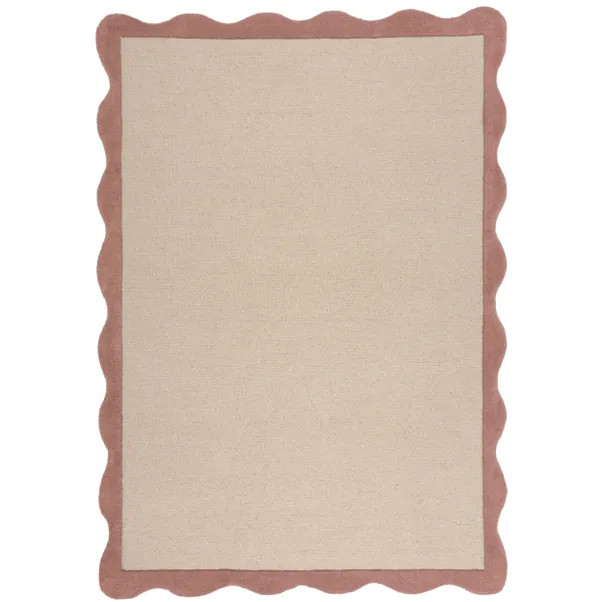 Bonnie Scallop Wool Rug | Dunelm (migrated)