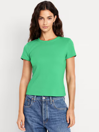 Snug Crop T-Shirt | Old Navy (US)