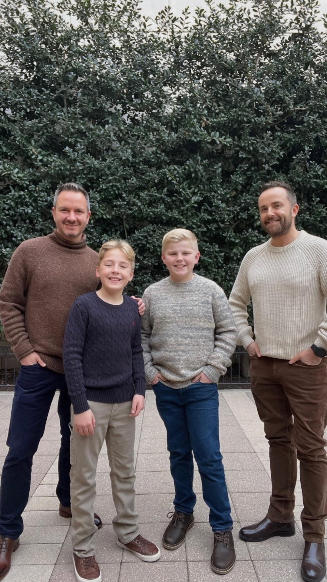 Family fit check - coordinated outfits of course 😜 

#LTKootd #LTKMens #LTKKids