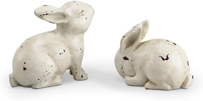 White Rabbit Pair Decor, Set of 2 | Amazon (US)