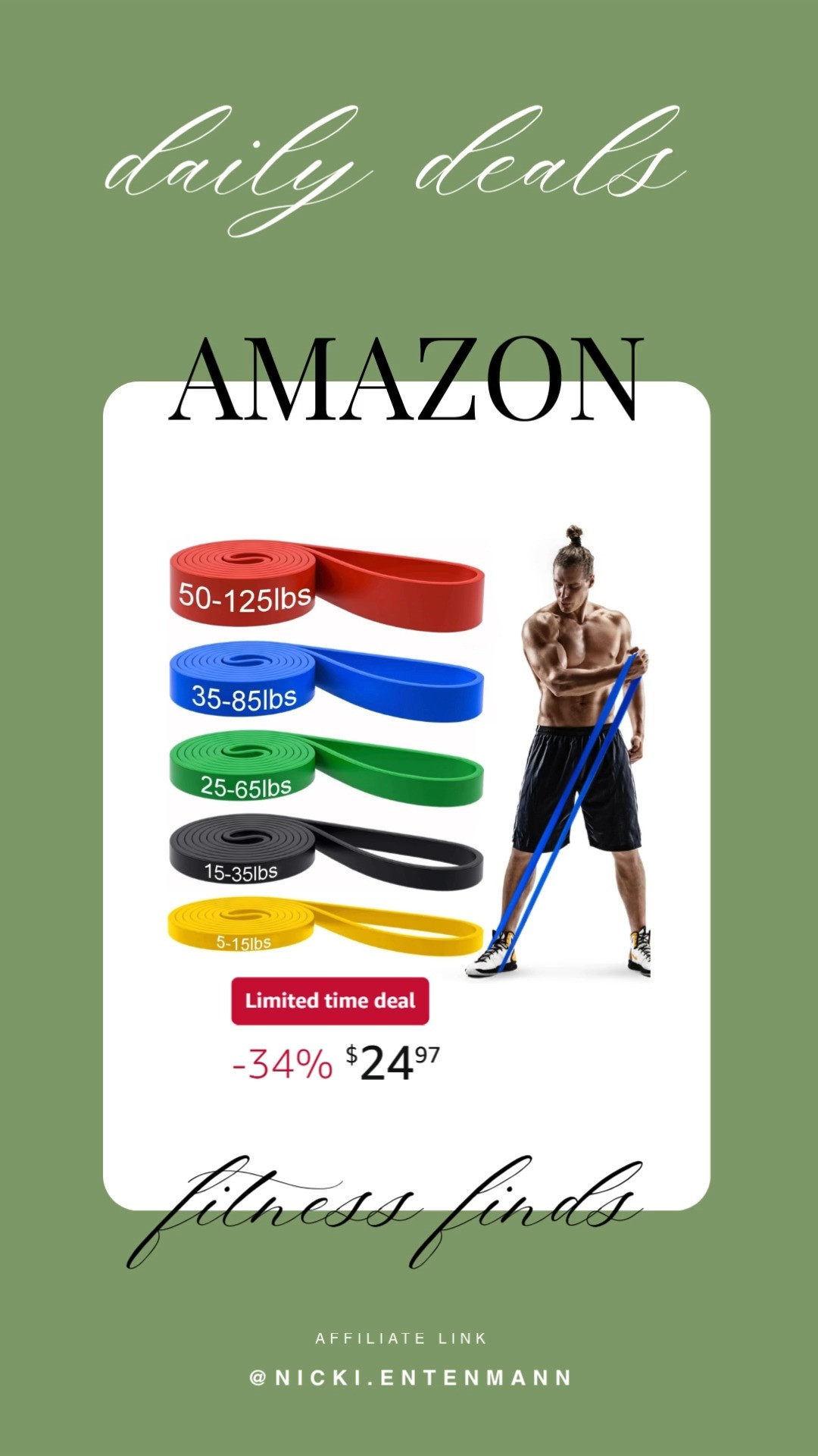 These pull up bands bring cheerful strength and effortless versatility to everyday training with durable flair. #PullUpBands #ResistanceBands #WorkoutGear #StrengthTraining #FitnessGoals #HomeGymEssentials #ActiveLife #ExerciseTools #HealthyLiving #GymStyle 💪🏋️‍♂️✨
 

 #LTKfitnessgoals #LTKActive #LTKHome
