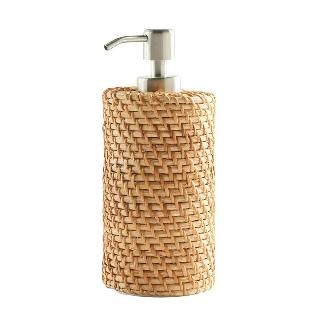 Better Homes & Gardens Rattan Soap Dispenser Pump | Walmart (US)