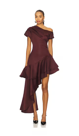 Livia Gown in Berry | Revolve Clothing (Global)