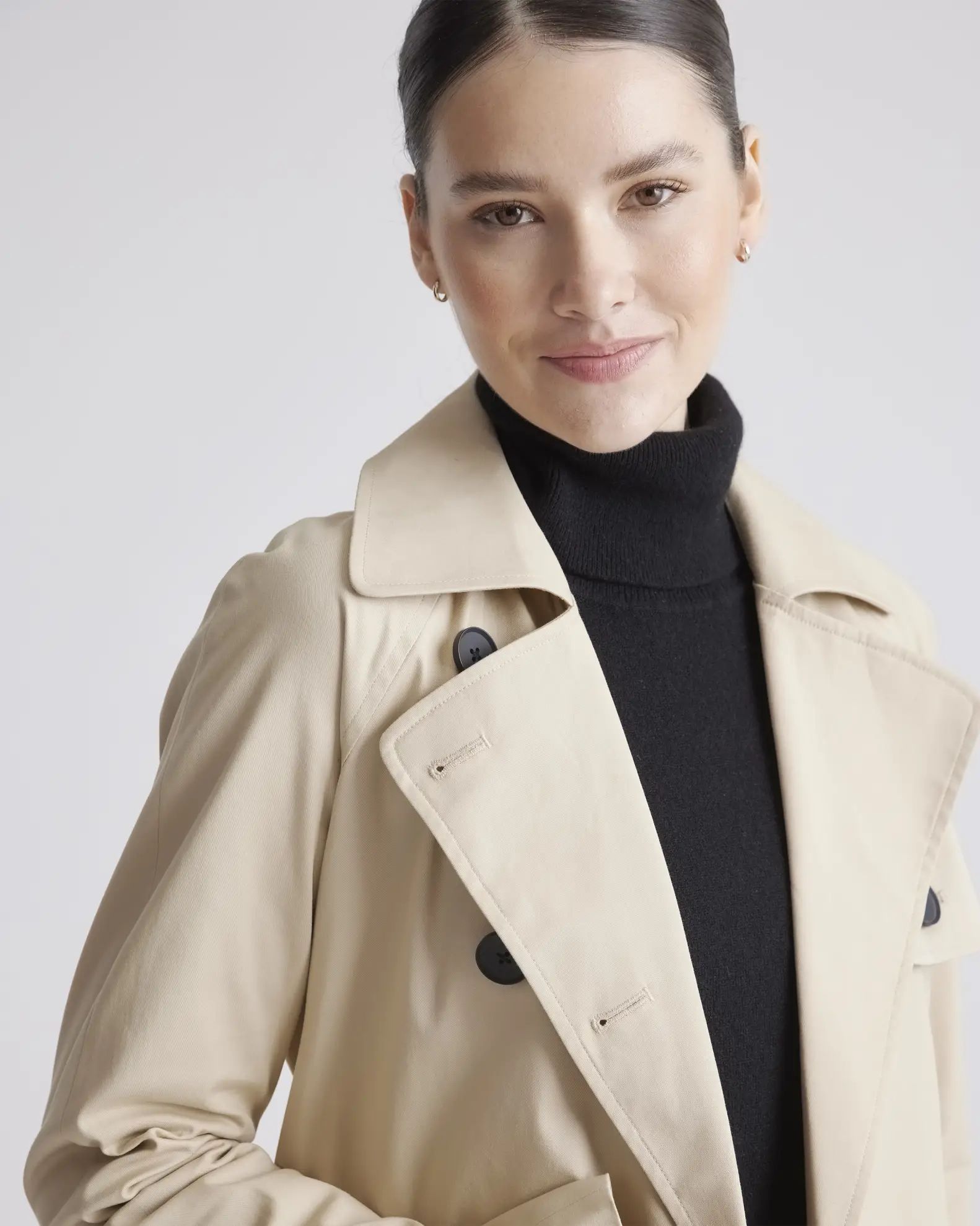 Women's Comfort Stretch Trench Coat | Quince