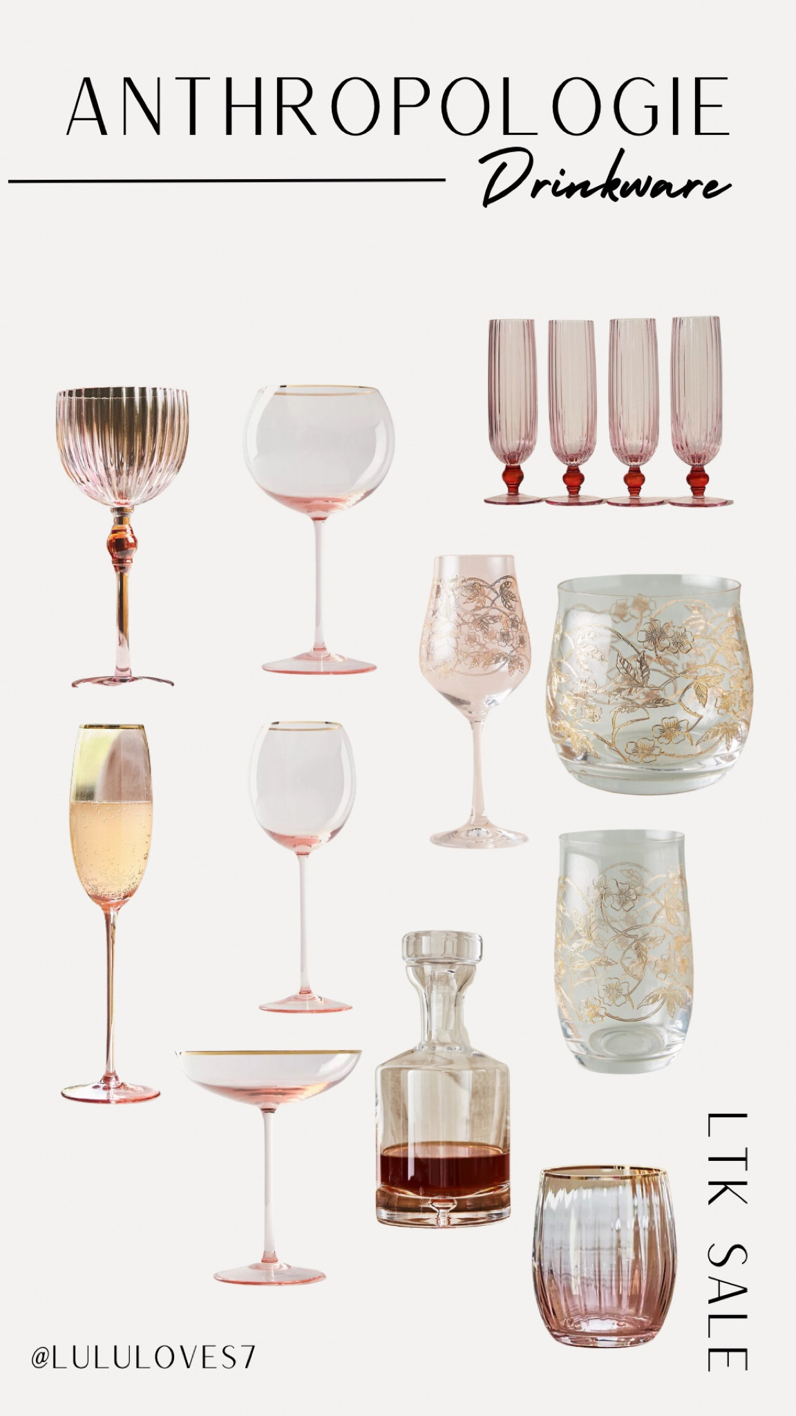 Chamberlain Wine Glasses, Set of 4 curated on LTK
