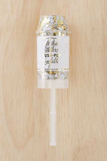 Thimblepress Metallic Push Pop&nbsp;Confetti | Urban Outfitters US