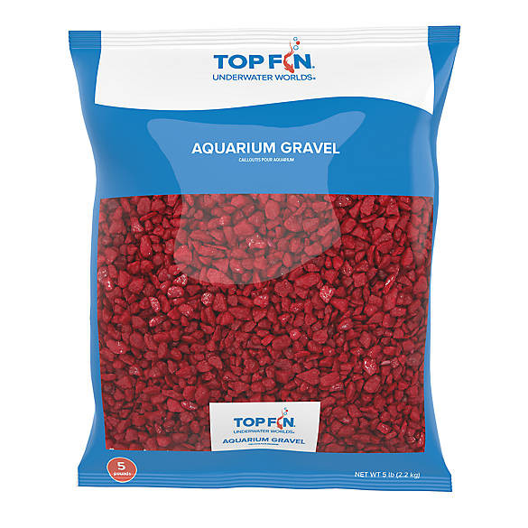 Top Fin® Premium Aquarium Gravel - Raspberry Red | fish Gravel, Sand & Stones | PetSmart | PetSmart