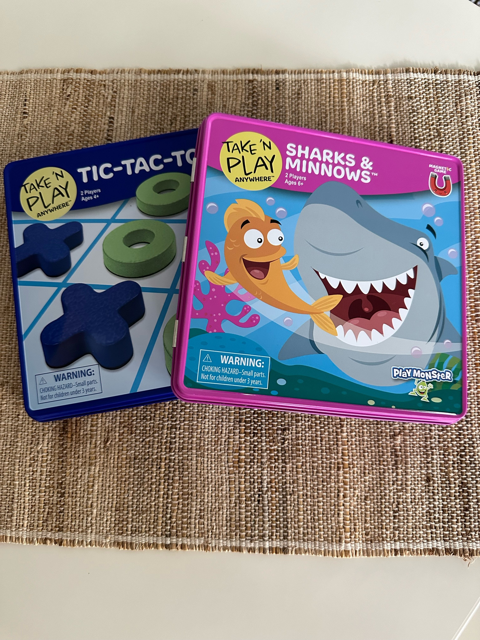 Picked up these magnetic travel games. Easy for play in the car or to take to restaurants! 

#LTKHome #LTKKids #LTKFamily