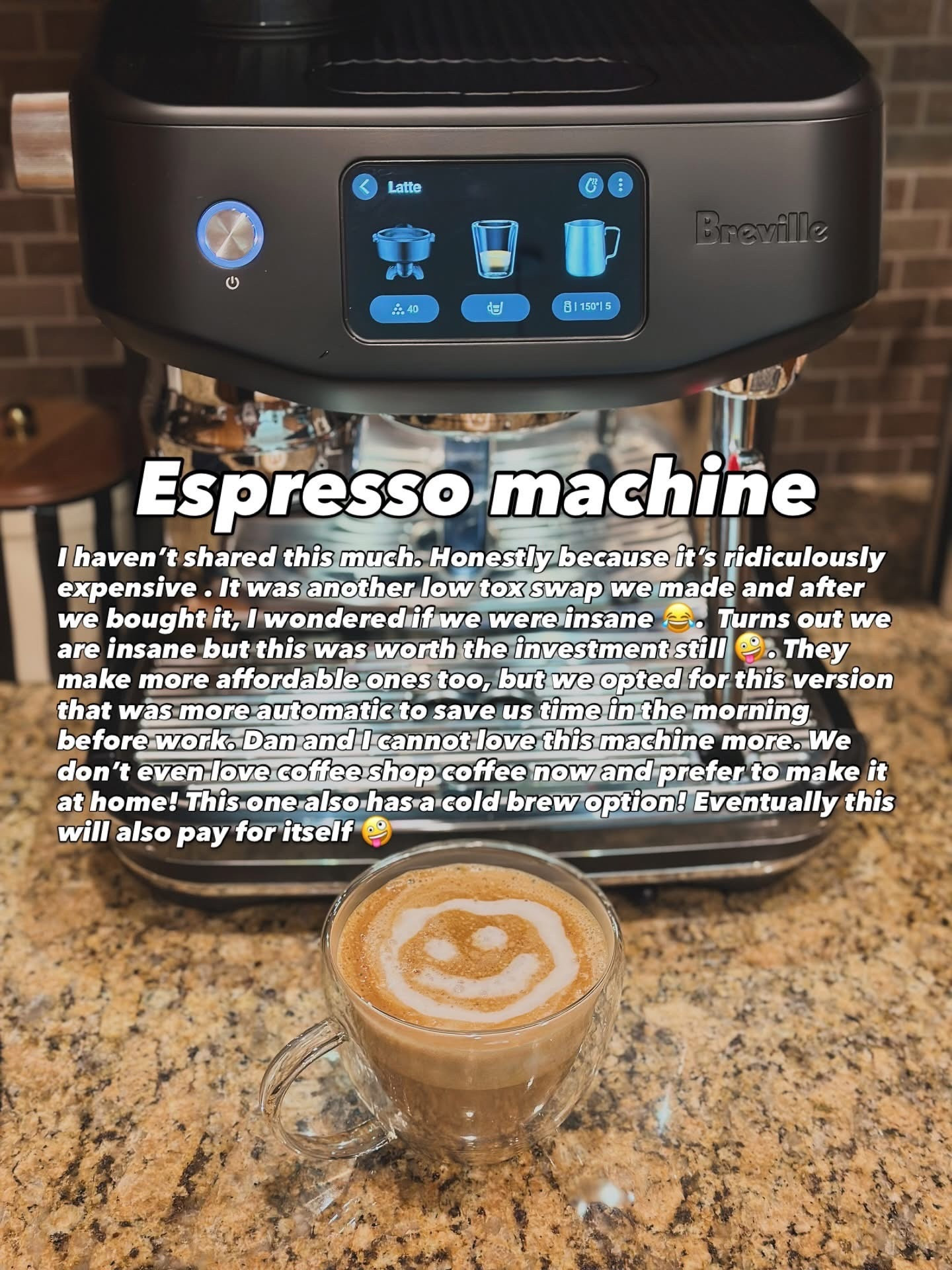 Our espresso coffee maker we absolutely adore. Linking the more manual option too that’s not as pricey 



#LTKHome