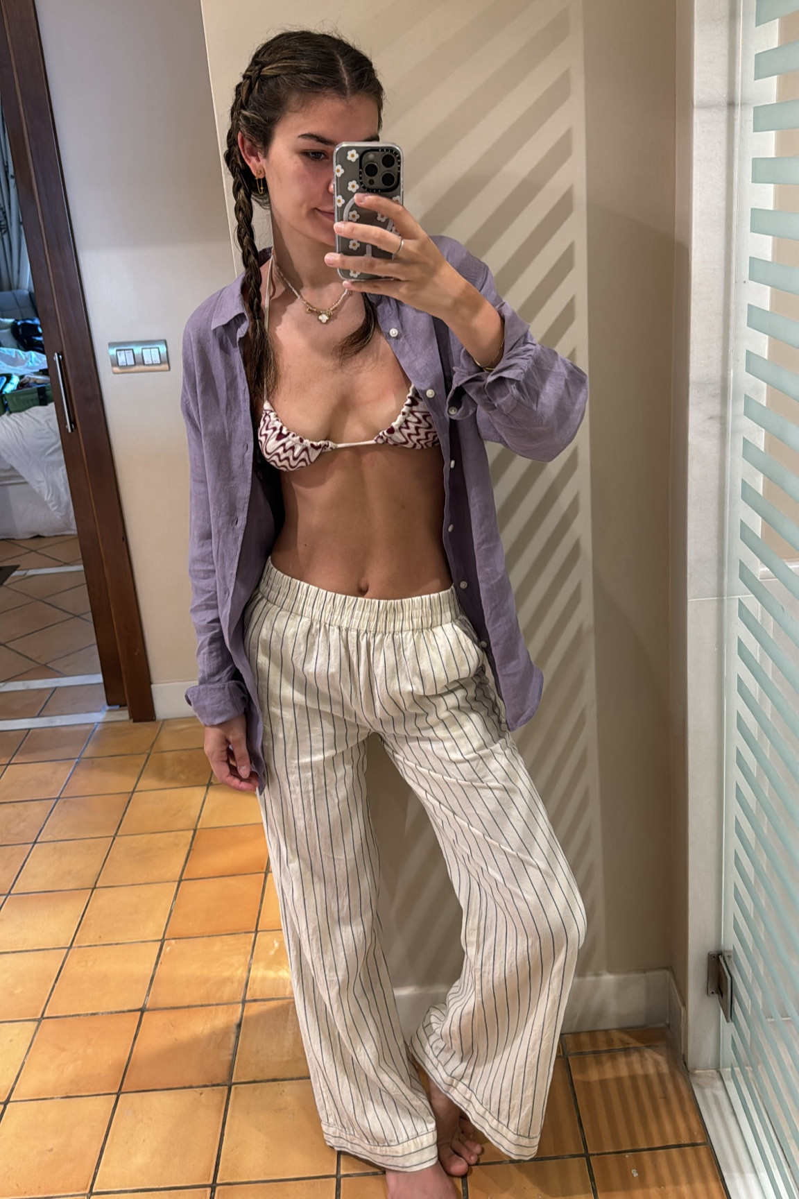 Summer look
Beach look
Missoni bikini
Nonidys child trousers
Linen trousers 
Linen shirt
Lilac shirt



#LTKtravel #LTKstyletip #LTKeurope