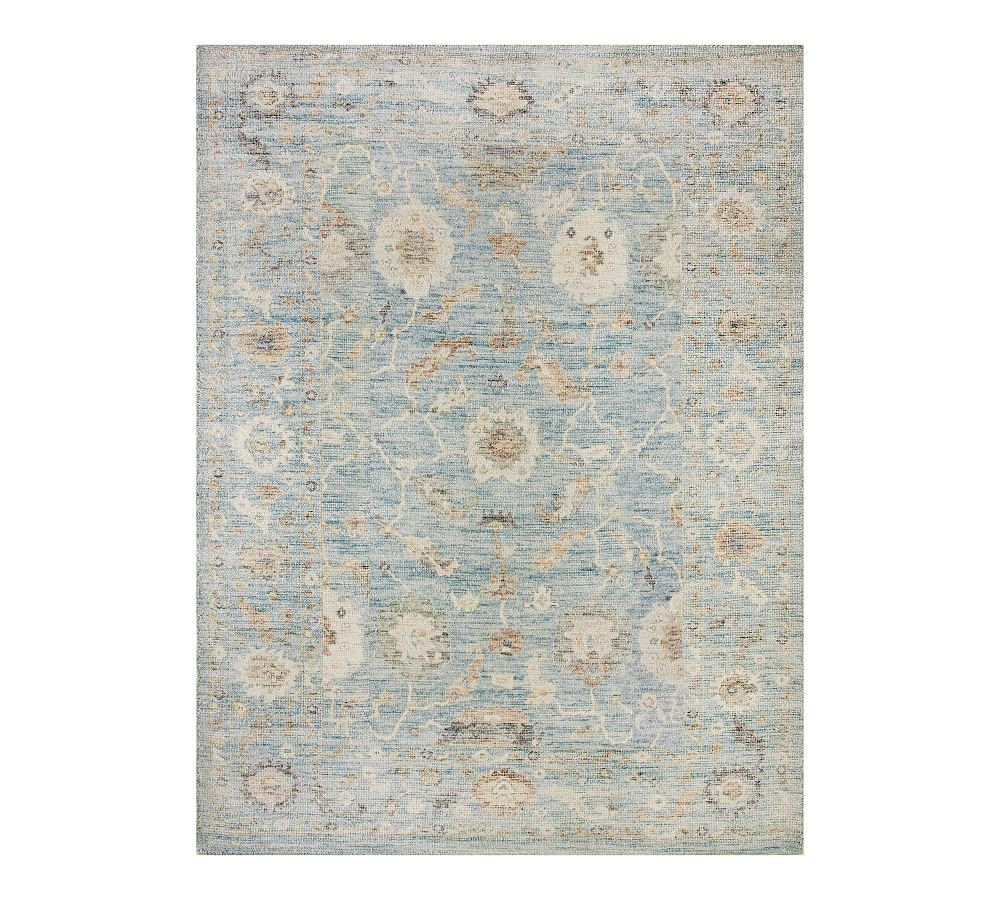 Amorette Printed Handwoven Rug | Pottery Barn (US)