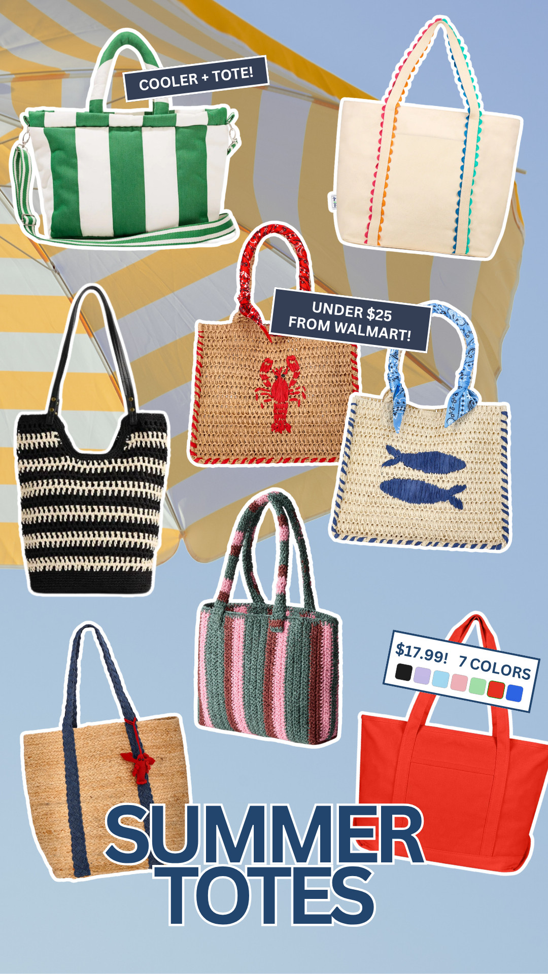 Totes for Summer  

 #LTKSeasonal #LTKSwim #LTKTravel