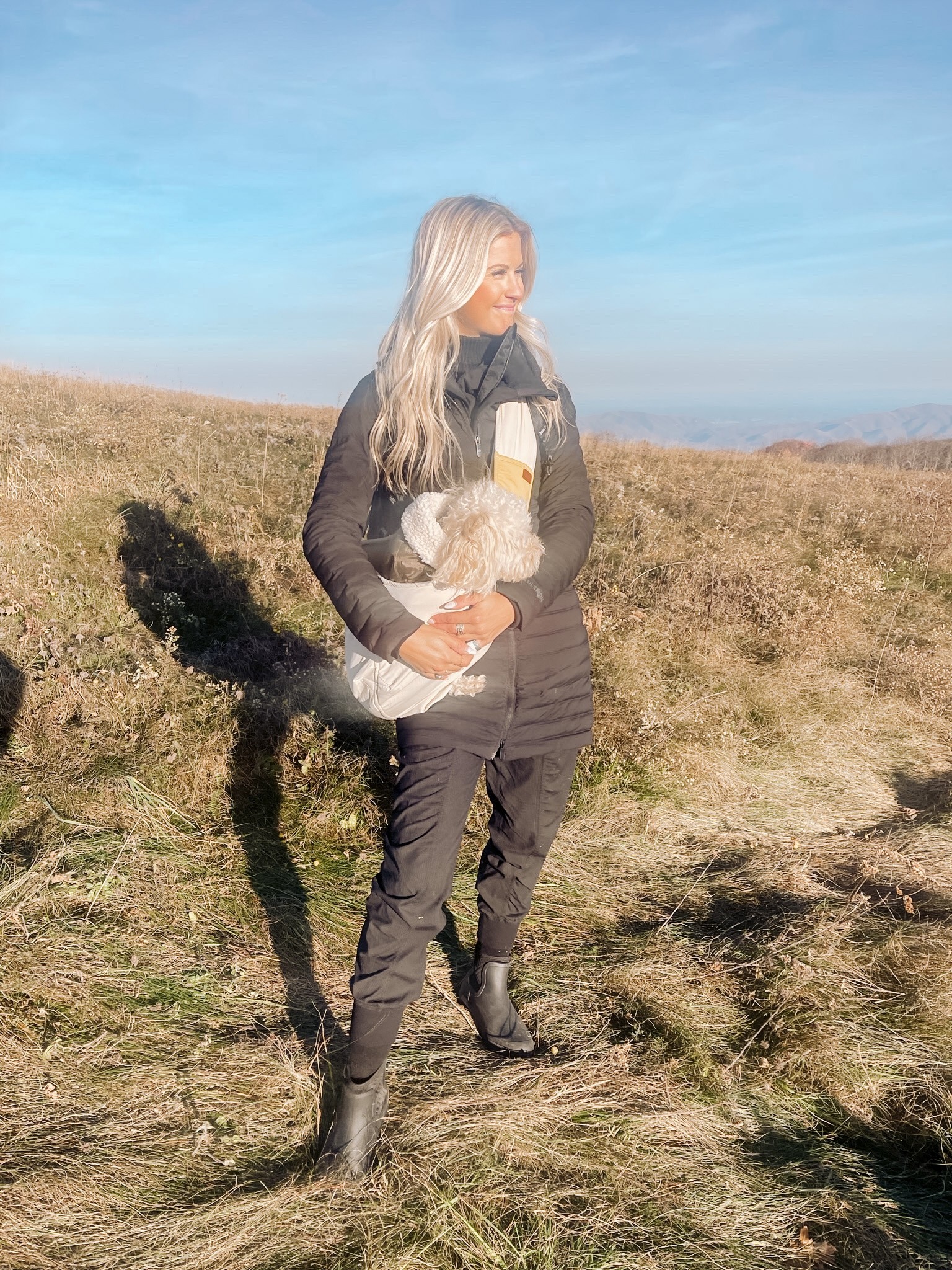 I was really “dog mom’n” it up this weekend ~ #fall #dogcarrier #amazonfinds #dogharness #dogmusthaves #falloutfits #lululemon #joggers #boots #falldress #hikingoutfits #outdooroutfit #uggboots #rainboots #dogjacket

#LTKitbag #LTKU #LTKSeasonal #LTKhome #LTKtravel #LTKfamily
