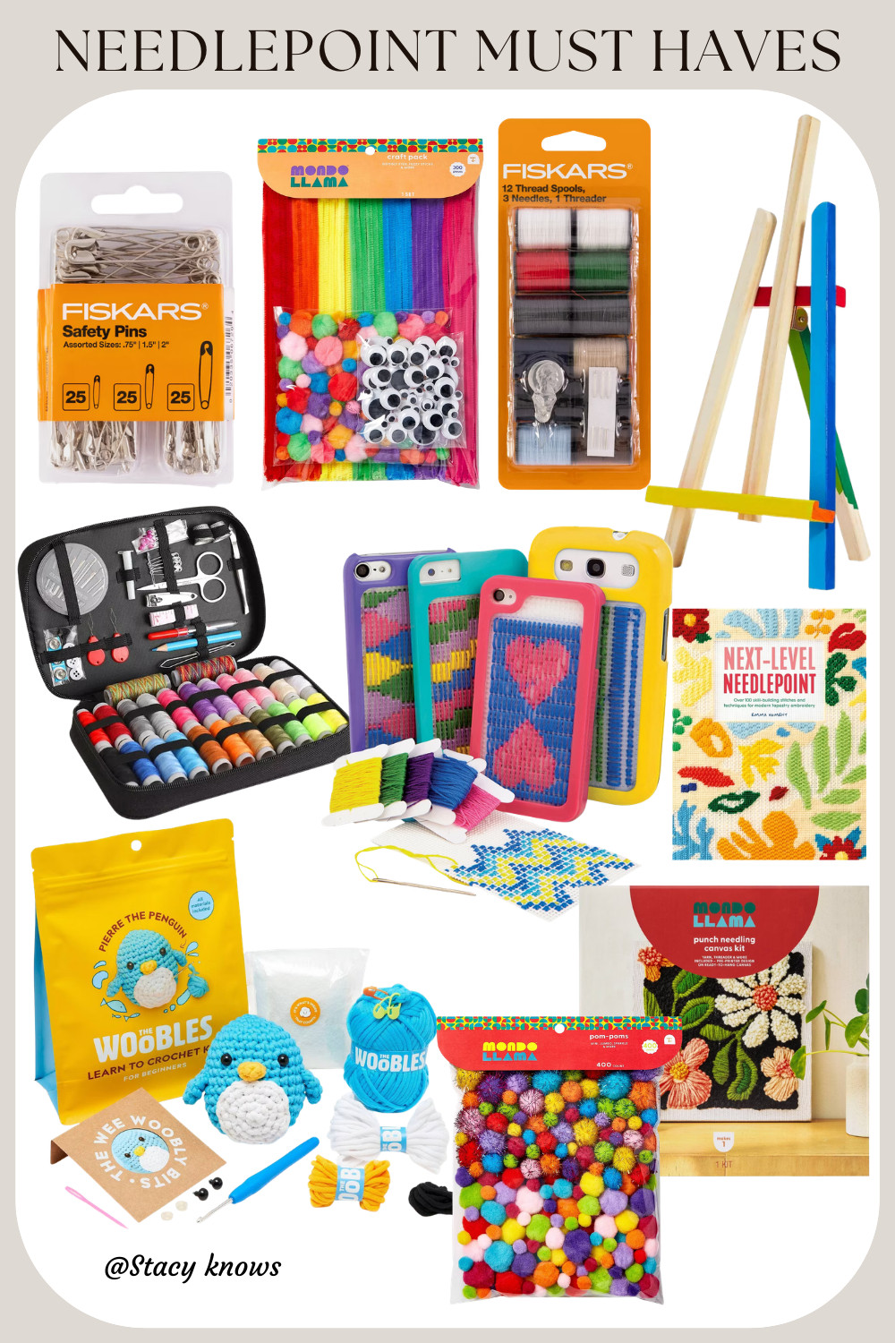 Calling all needlepoint enthusiasts and beginners! I’m finally sharing a curated list of my absolute must-have tools and the most beautiful stitch kits to get you started (or obsessed!). From ergonomic scissors to stunning artist-designed canvases, these finds make the stitching experience so much better. Shop my favorites on LTK and get ready to create! 
#LTKhome #Needlepoint #NeedlepointForBeginners #NeedlepointKits #DIYCrafts #StitchInspiration #HandmadeHome #StitchLife #MakersGonnaMake #LTKfinds #FiberArt #CraftersOfLTK 

 #LTKFestival #LTKstorytime #LTKHome