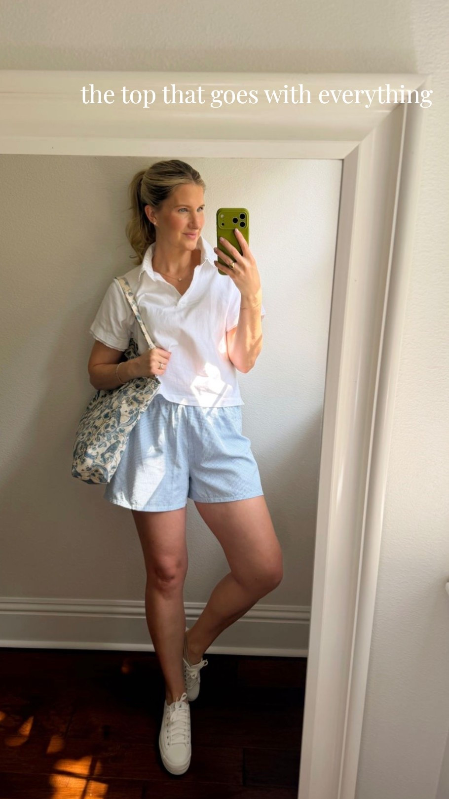 wearing this polo on repeat 🤍

#LTKootd #LTKdayinmylife #LTKmomlife