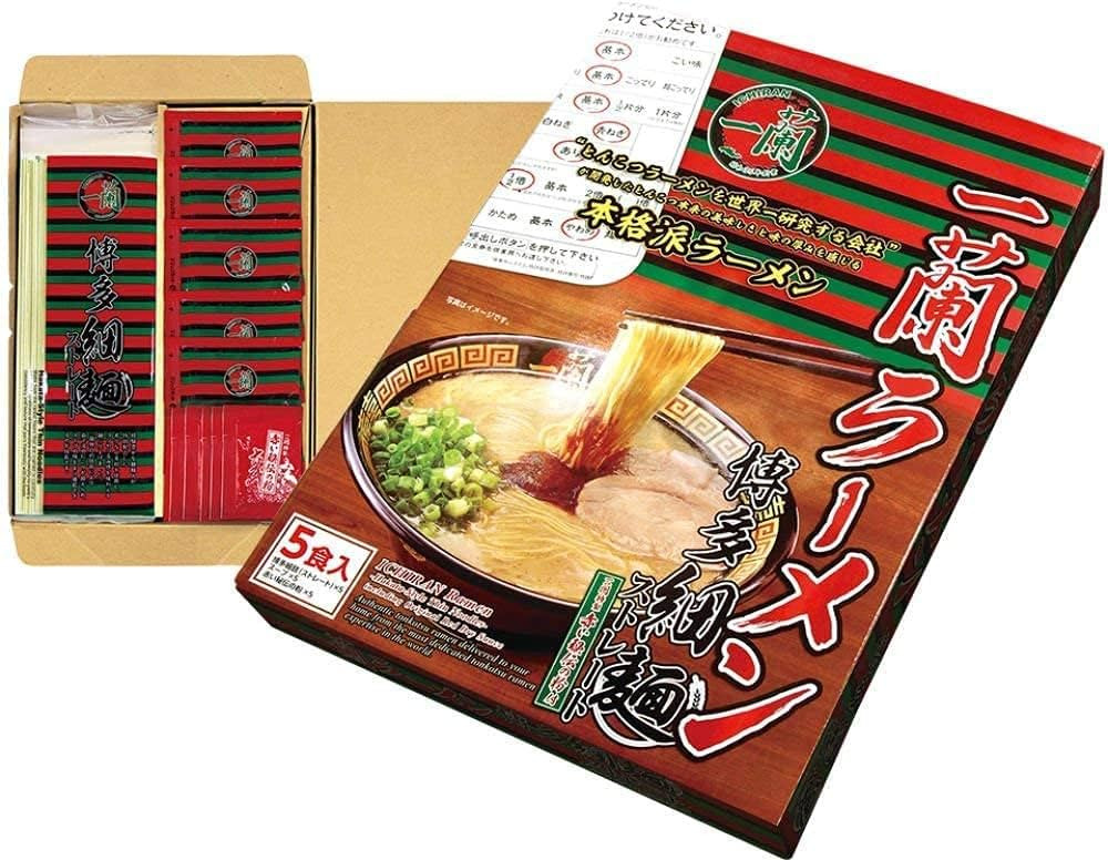 Japanese populer Ramen "ICHIRAN" instant noodles tonkotsu 5 meals(Japan Import) | Amazon (US)