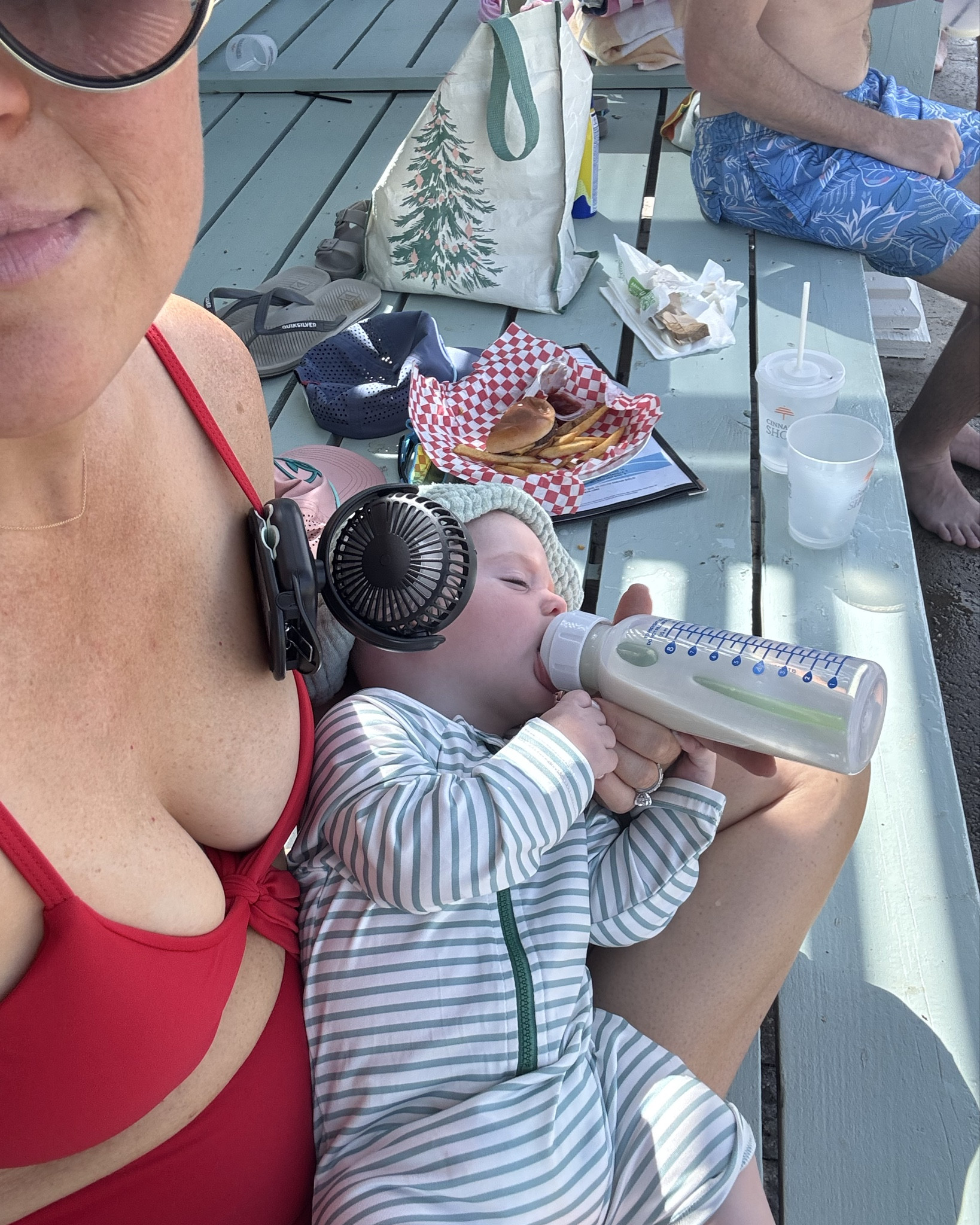 The BEST portable baby fans!! the clip on fan is such a game changer. Perfect for clipping on the baby carrier or the stroller canopy. 

#LTKKids #LTKBaby #LTKFamily