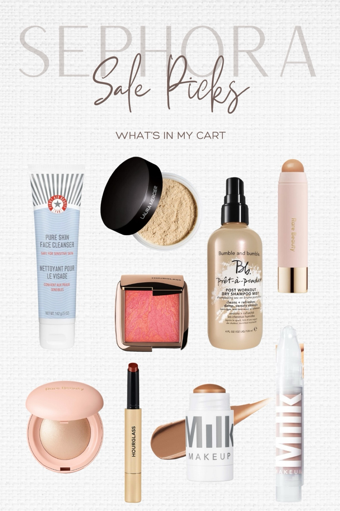 What’s in my cart for the Sephora sale! 

Use code: YAYSAVE

Rouge: 4/5 - 4/15: 20% off
VIB: 4/9 - 4/15: 15% off
Insider:  4/9 - 4/15: 10% off

#LTKfindsunder100 #LTKxSephora #LTKbeauty