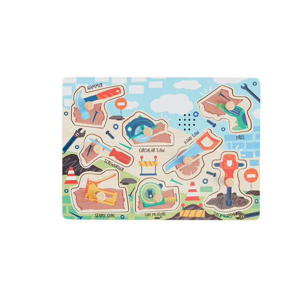 Construction Sound Puzzle | Mud Pie