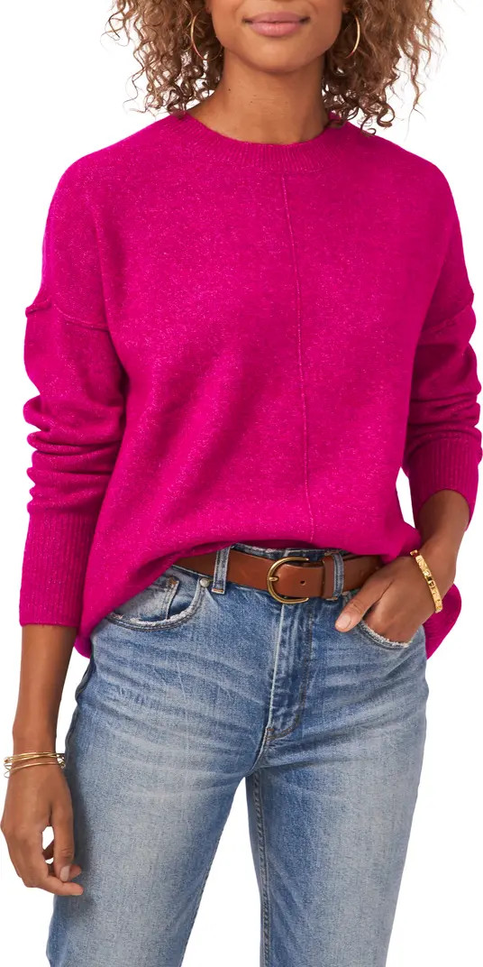 Center Seam Crewneck Sweater | Nordstrom