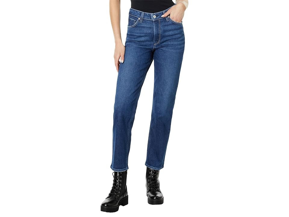 Paige Sarah Straight Ankle in Glorious (Glorious) Women's Jeans | Zappos