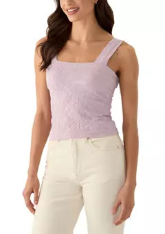 Women's Floral Embroidered Seamless Tank Top | Belk