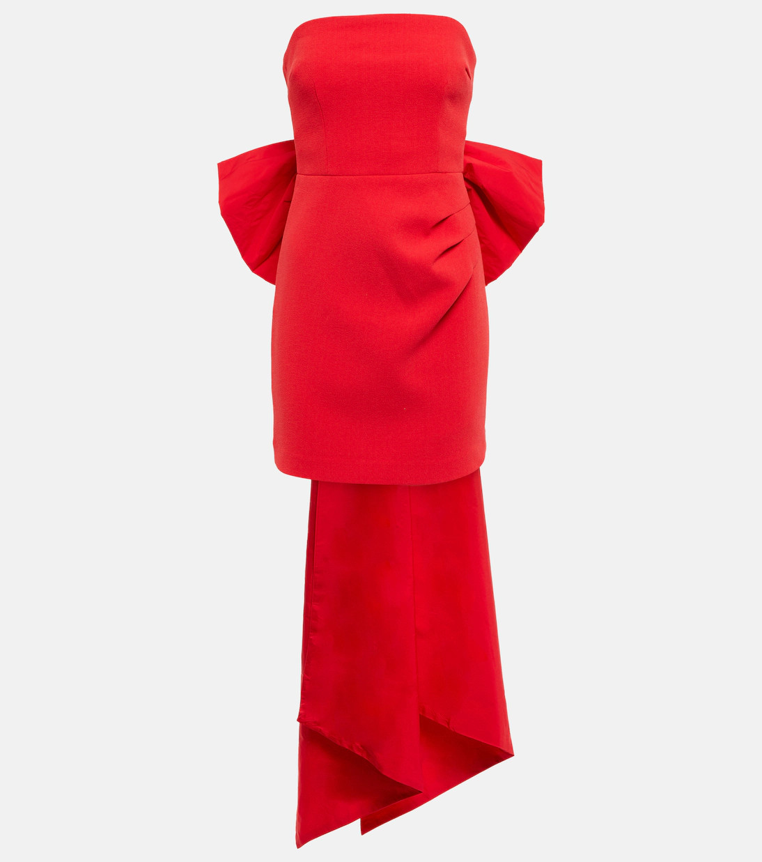 Scarlett strapless bow minidress | Mytheresa (UK)